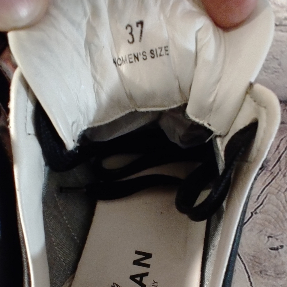 Hogan Platform Black Silver Sneakers 37 - Picture 5 of 16